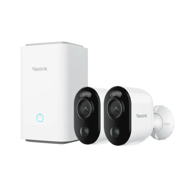 Batteridrevet kamerapakke med Home HUB